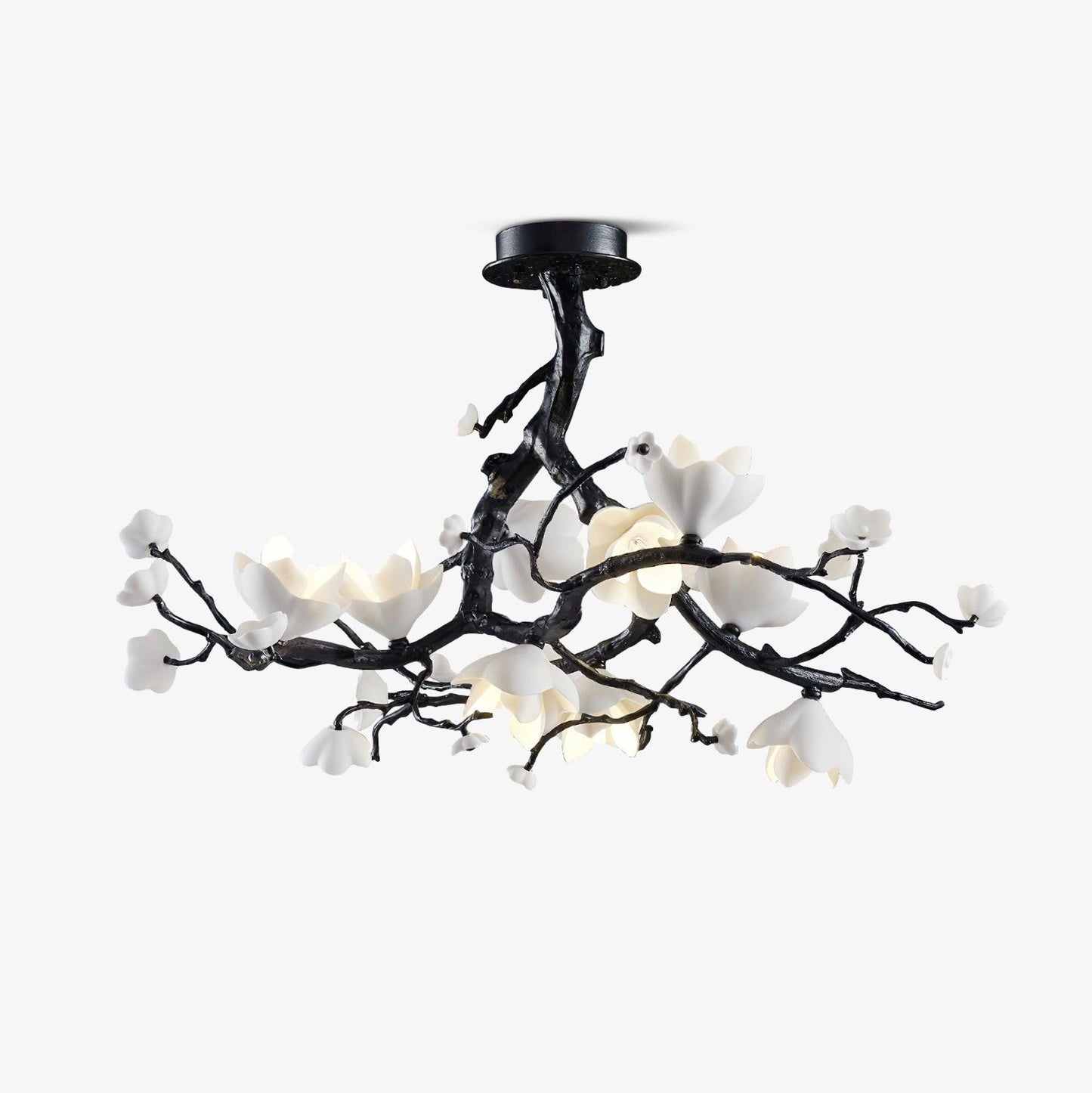 Black Copper Tree Chandelier - YIOSI