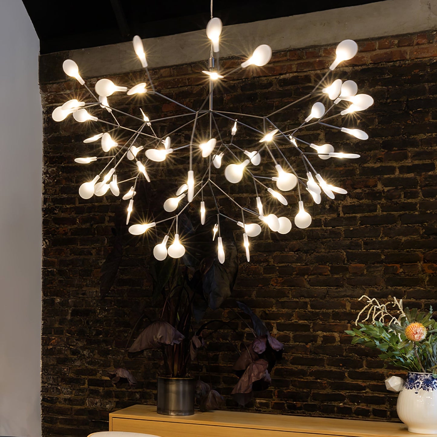 Black Firefly LED Chandelier - YIOSI