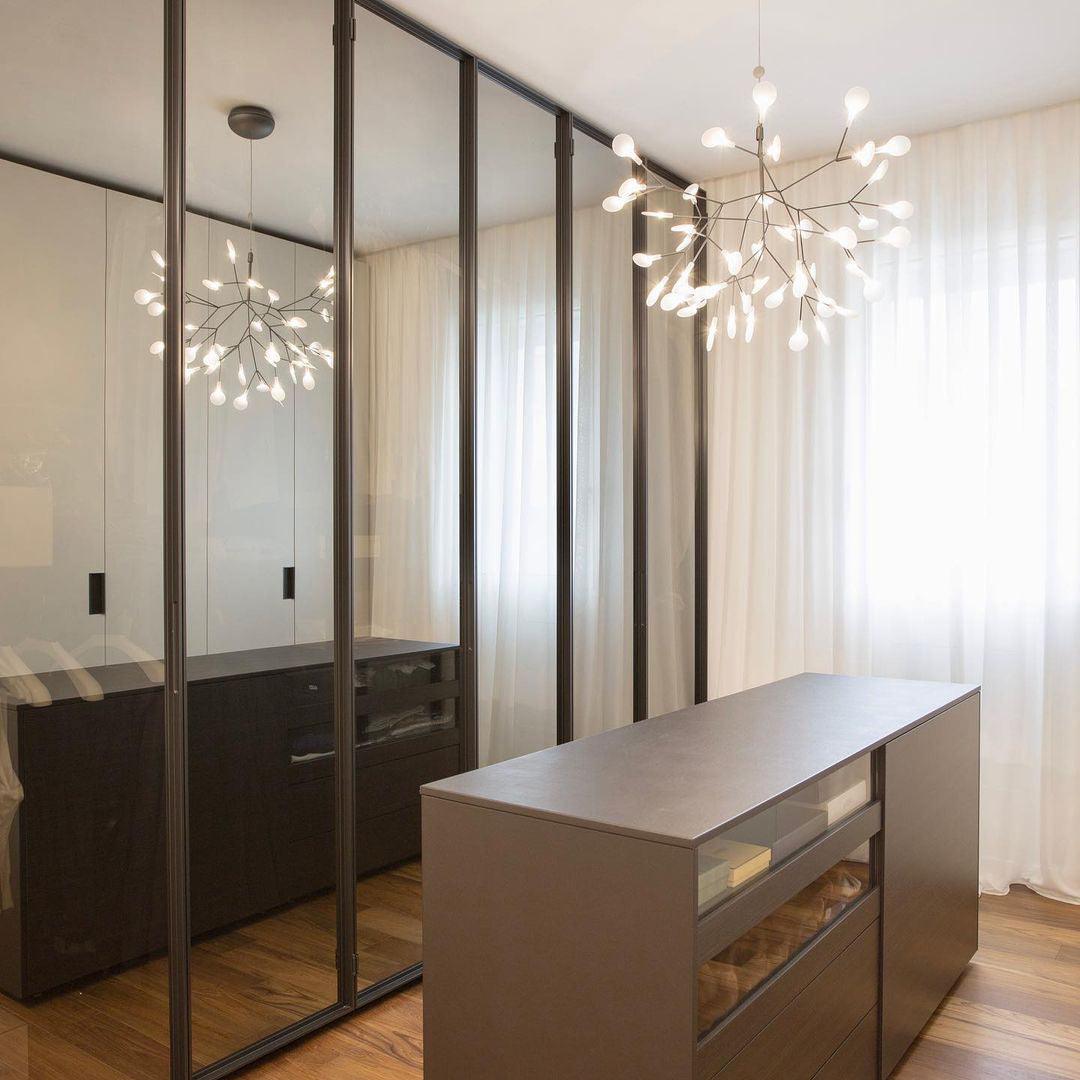 Black Firefly LED Chandelier - YIOSI