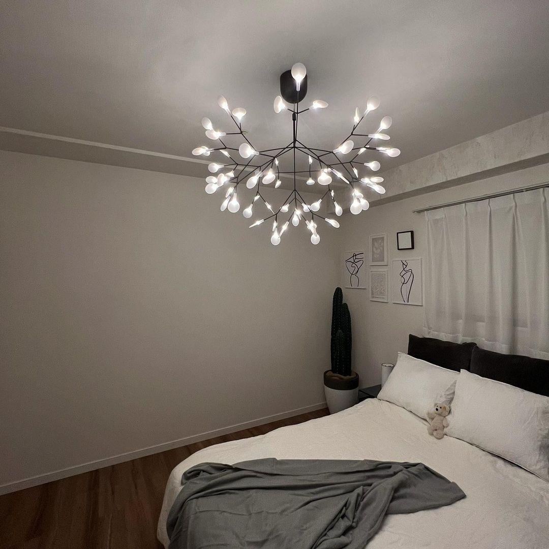Black Firefly LED Chandelier - YIOSI