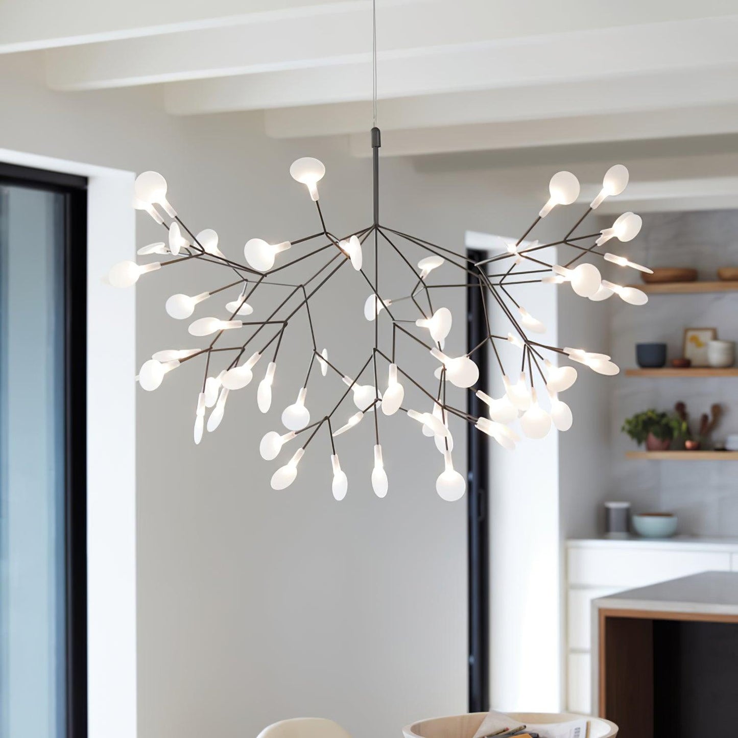 Black Firefly LED Chandelier - YIOSI
