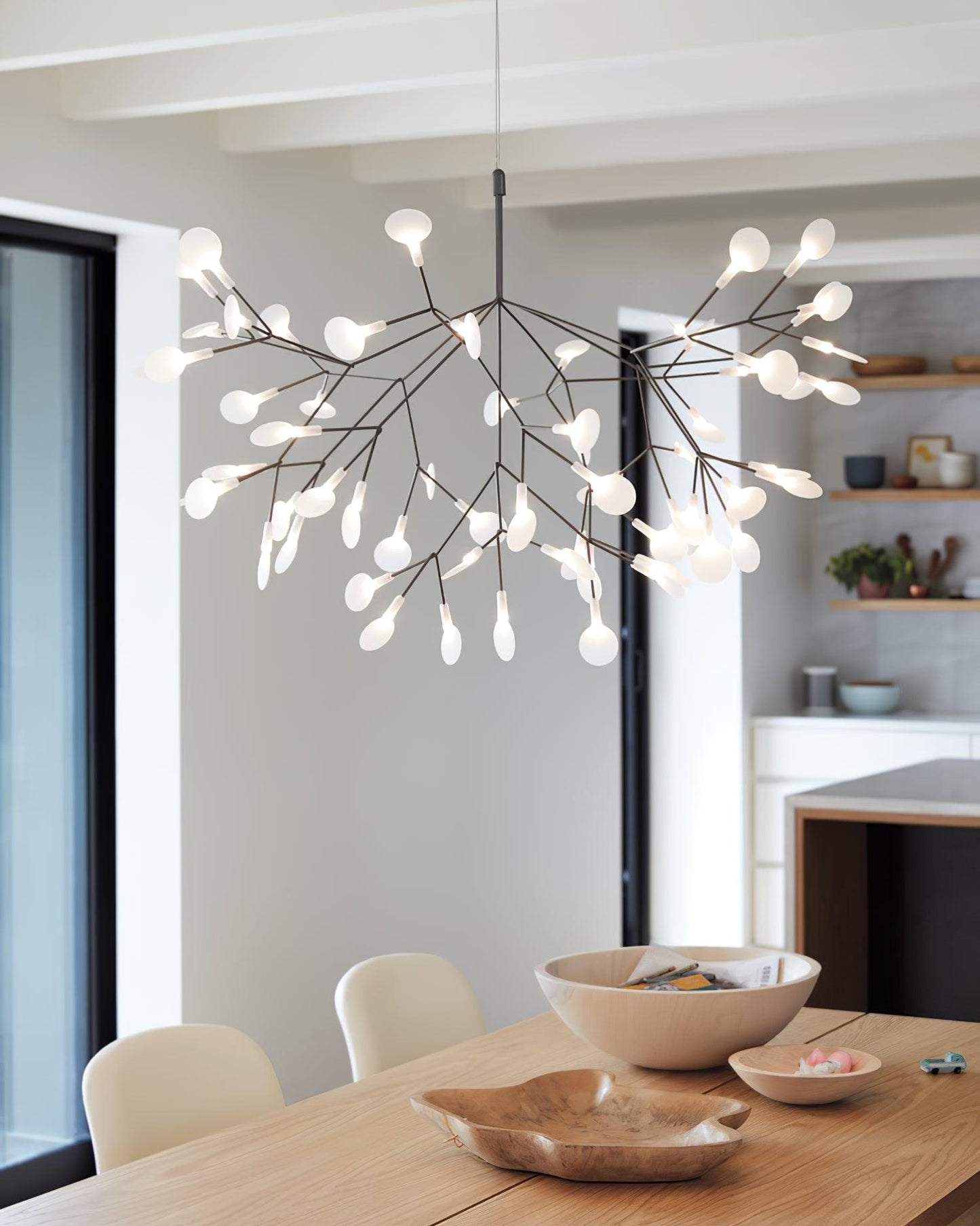 Black Firefly LED Chandelier - YIOSI