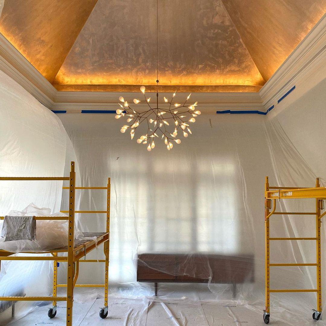 Black Firefly LED Chandelier - YIOSI