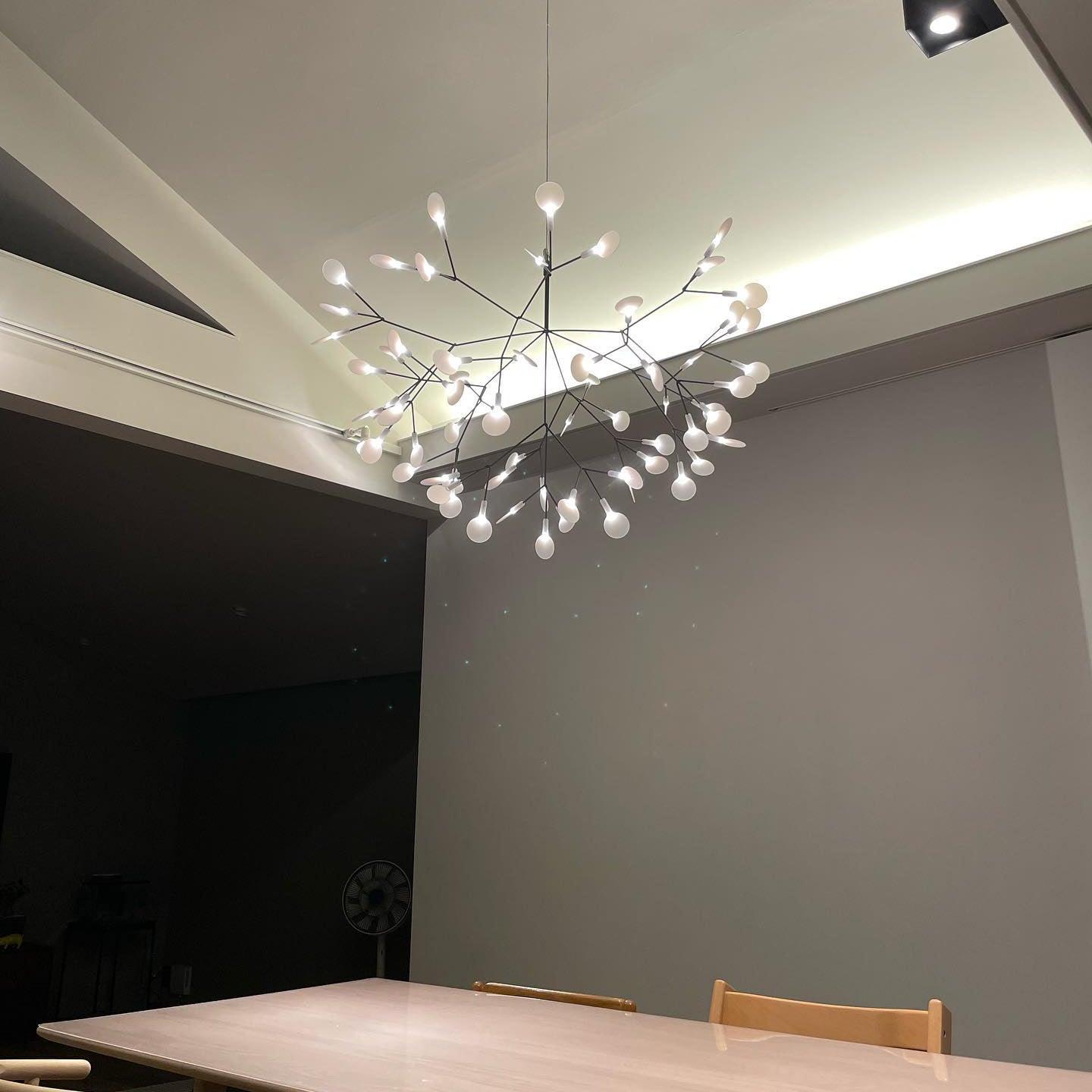 Black Firefly LED Chandelier - YIOSI