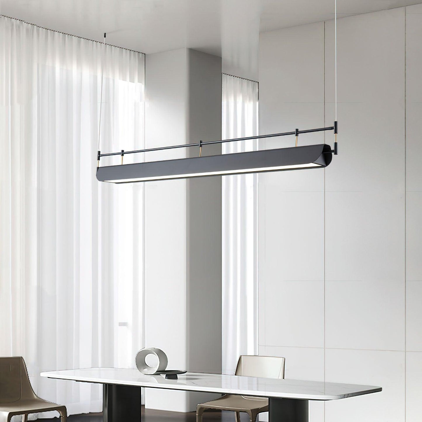 Black Roof LED Chandelier - YIOSI