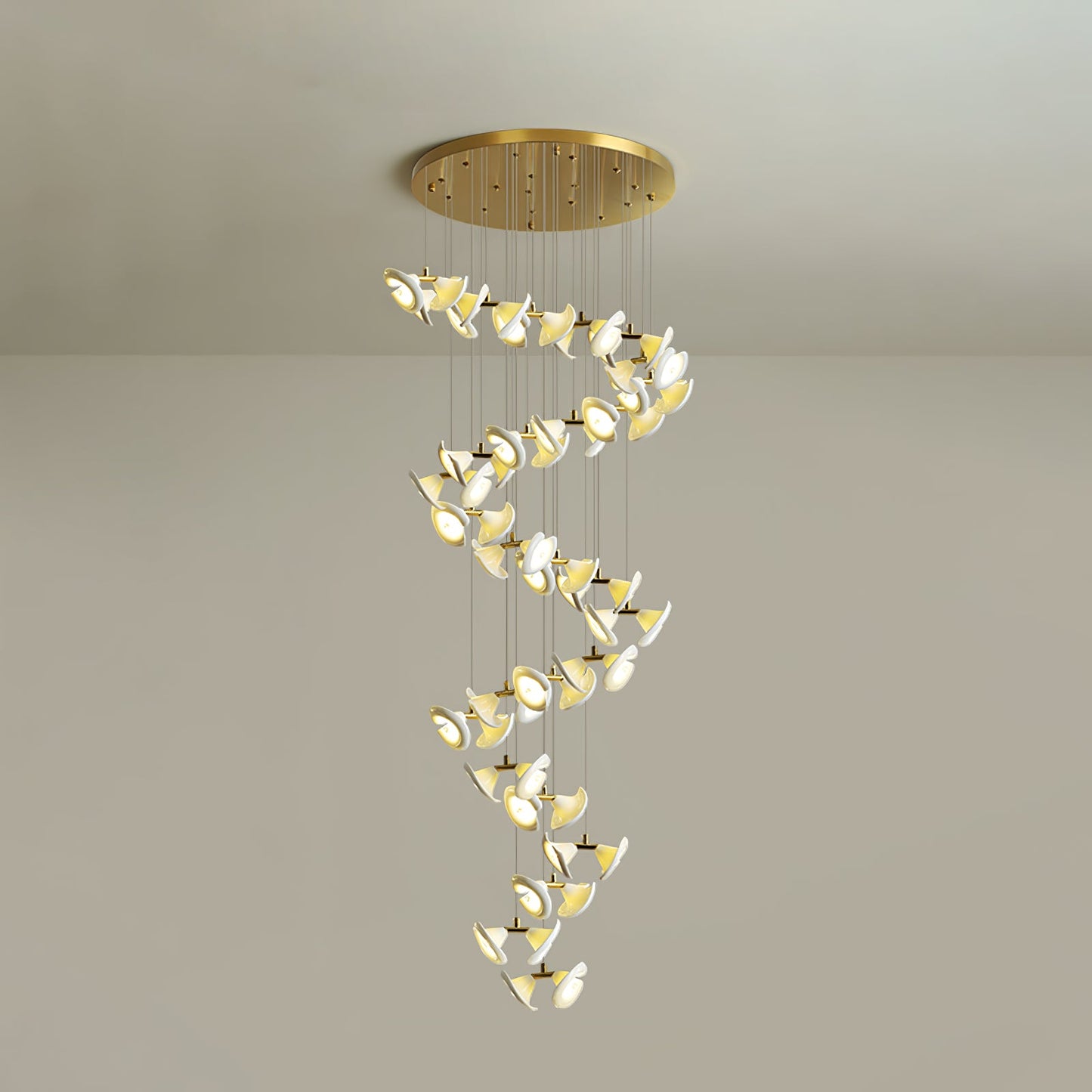 Blossom Double Horn Chandelier - YIOSI