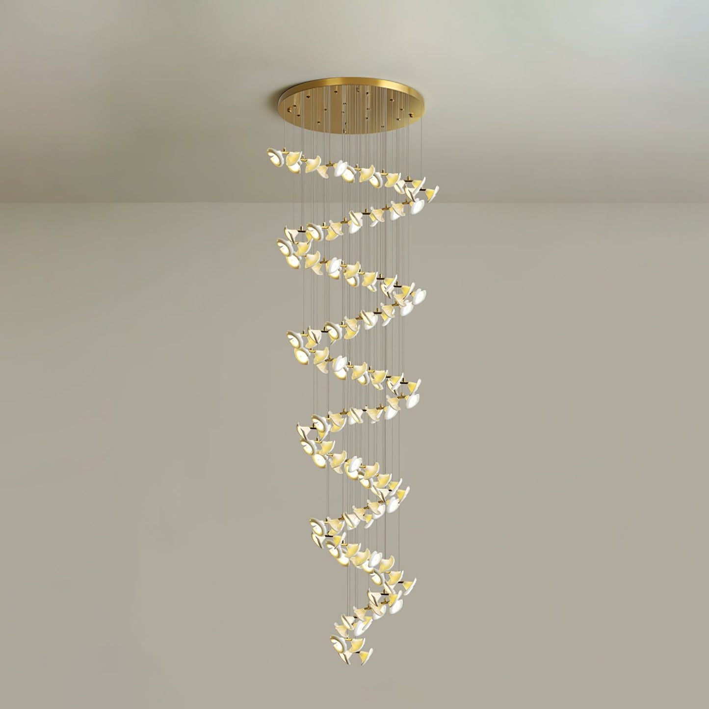 Blossom Double Horn Chandelier - YIOSI