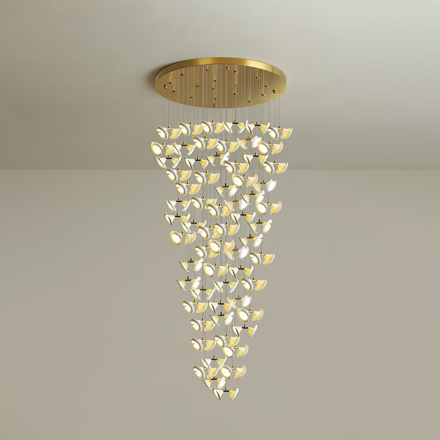 Blossom Double Horn Chandelier - YIOSI