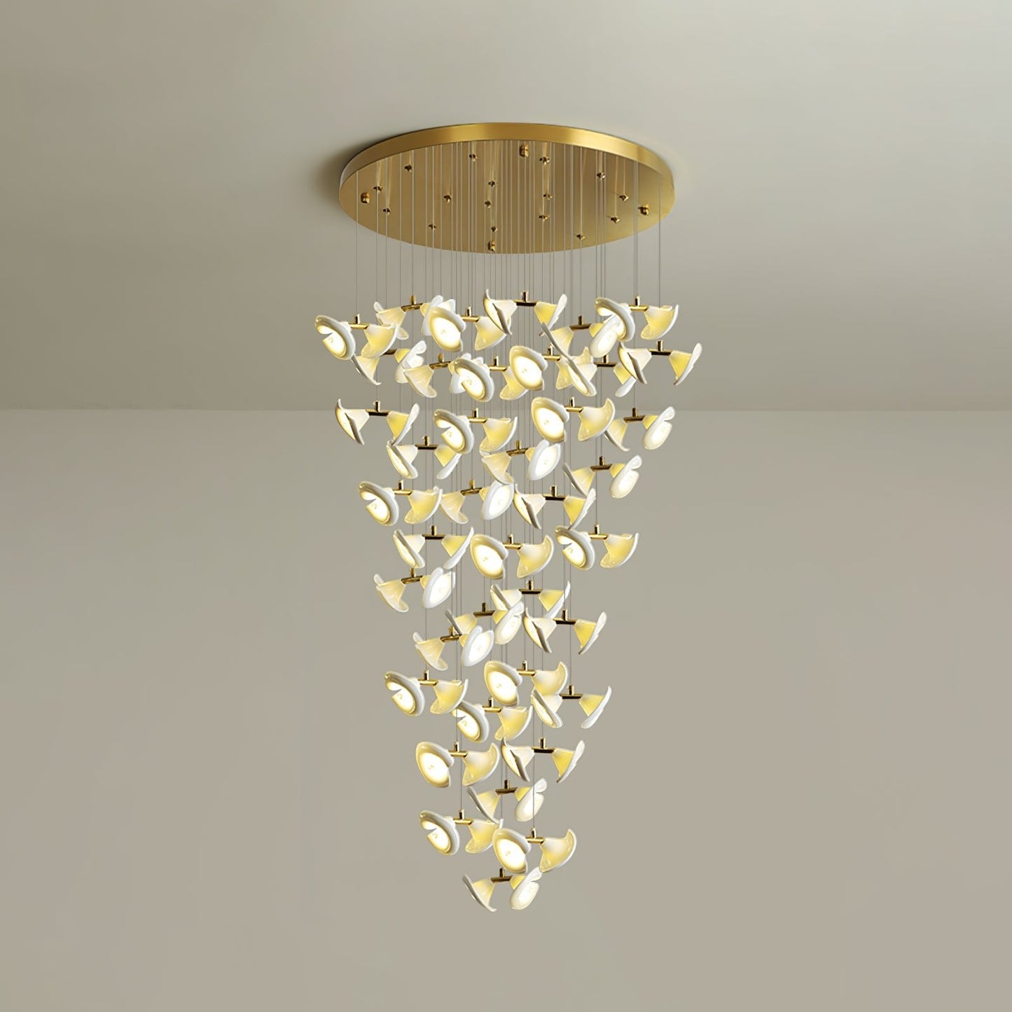 Blossom Double Horn Chandelier - YIOSI