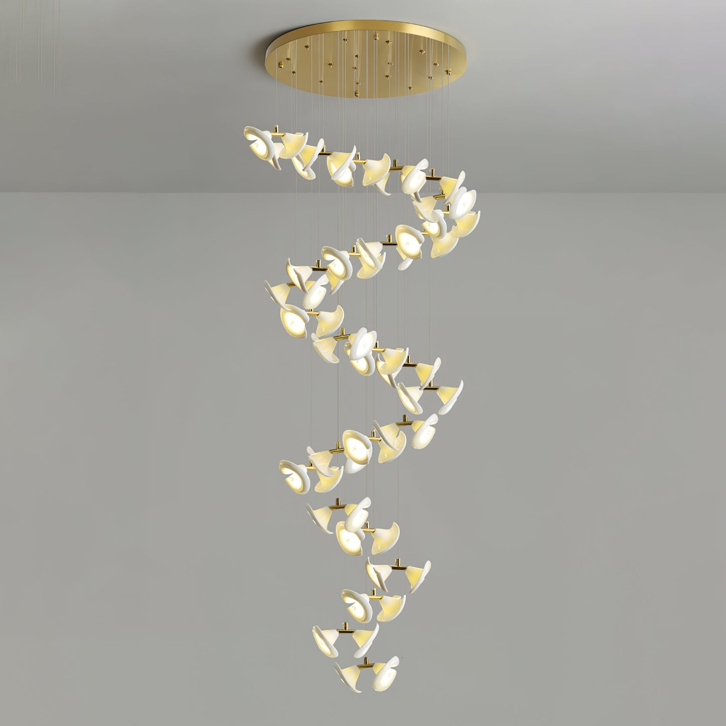 Blossom Double Horn Chandelier - YIOSI