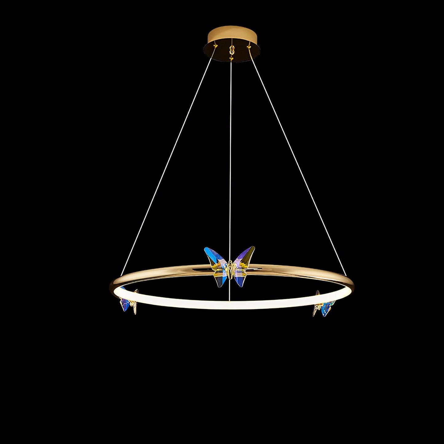 Blue Butterfly Chandelier - YIOSI