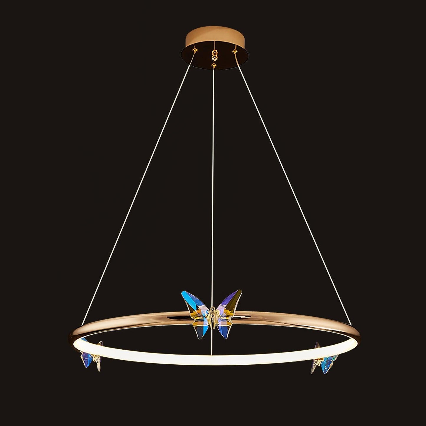 Blue Butterfly Chandelier - YIOSI