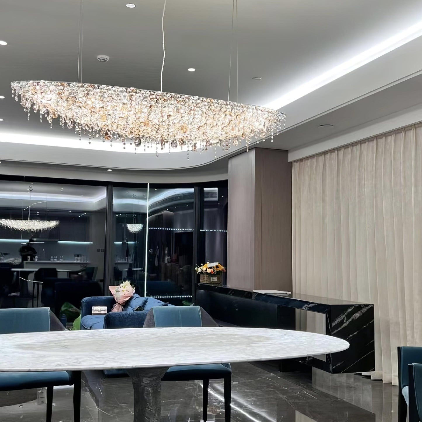 Boat Crystal Chandelier - YIOSI