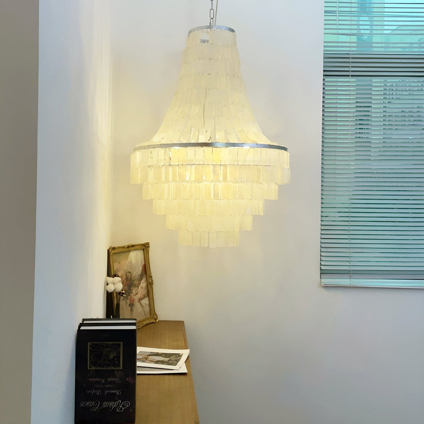 Boho Shell Tiered Chandelier - YIOSI