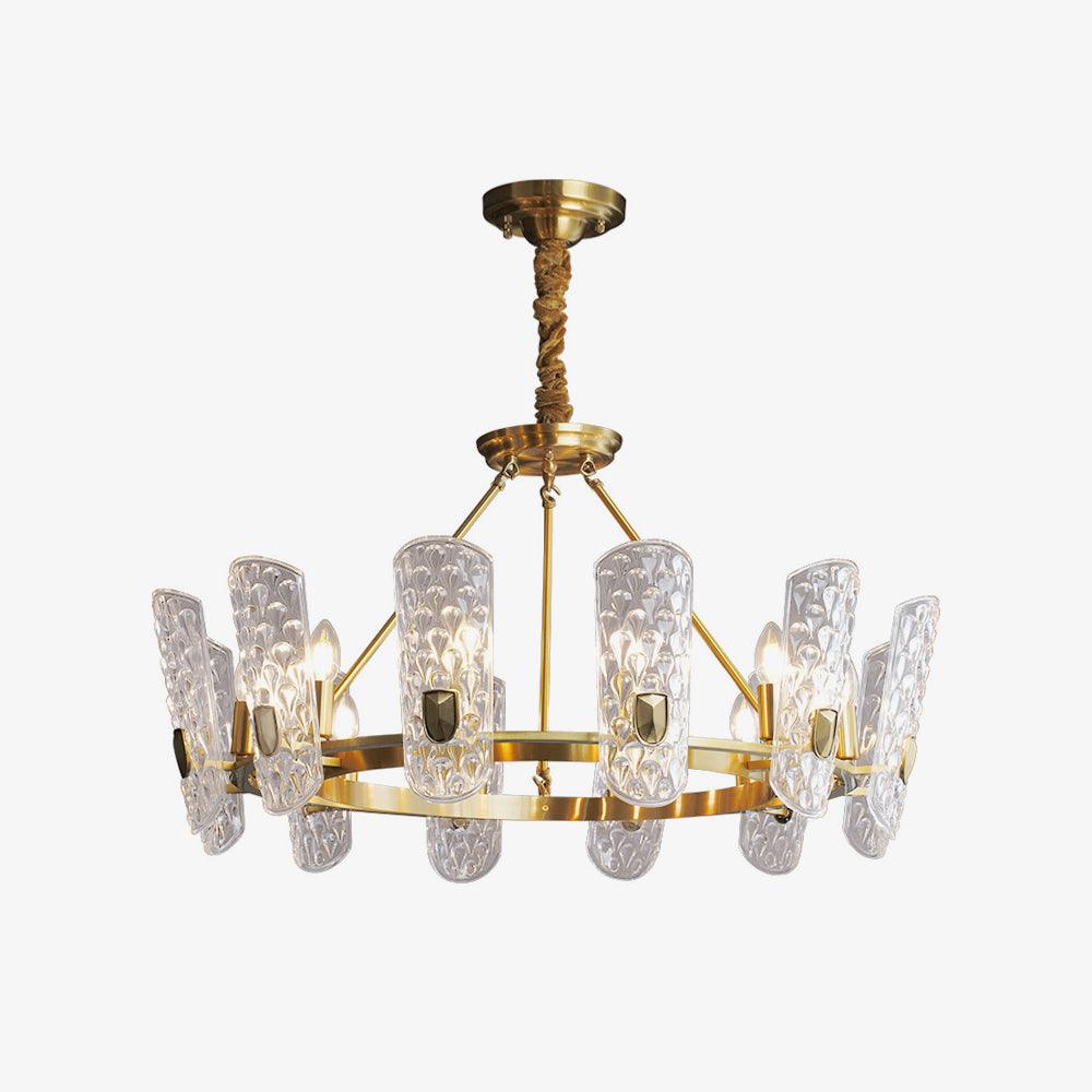 Brass Central Chandelier - YIOSI