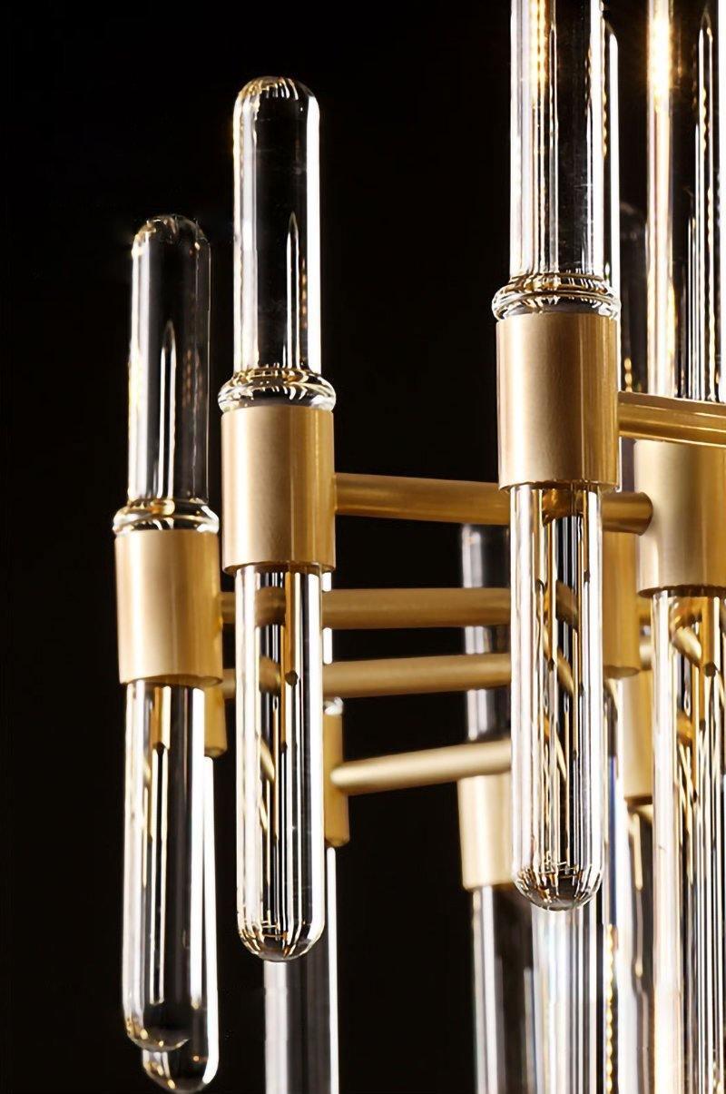Vintage Antique Brass Chandelier - YIOSI