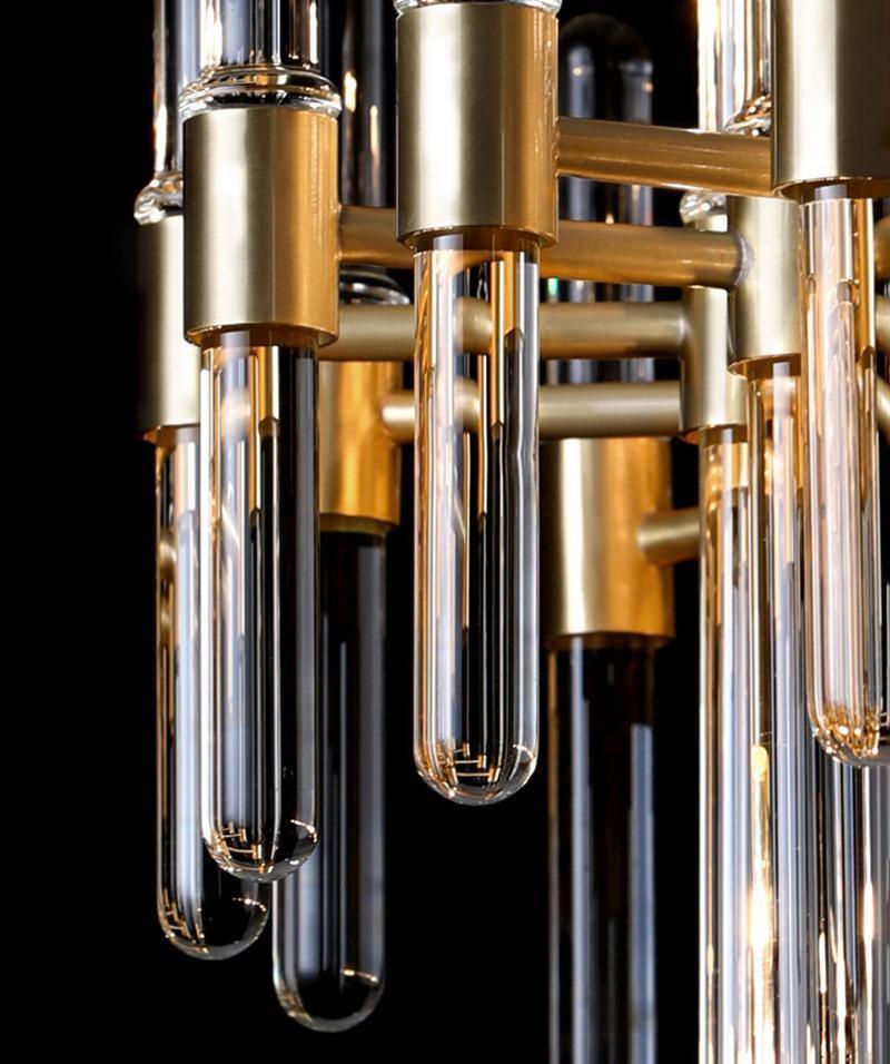 Vintage Antique Brass Chandelier - YIOSI