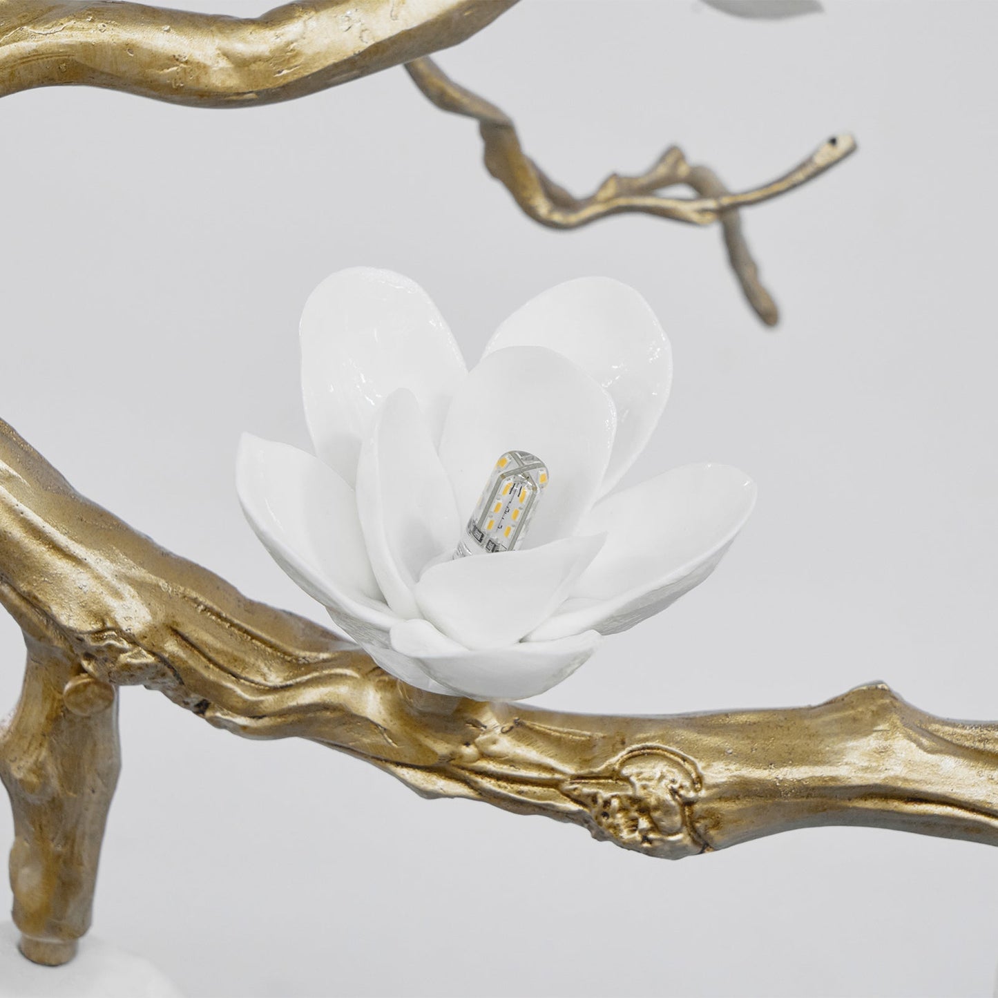 Brass Flower Branch Chandelier - YIOSI