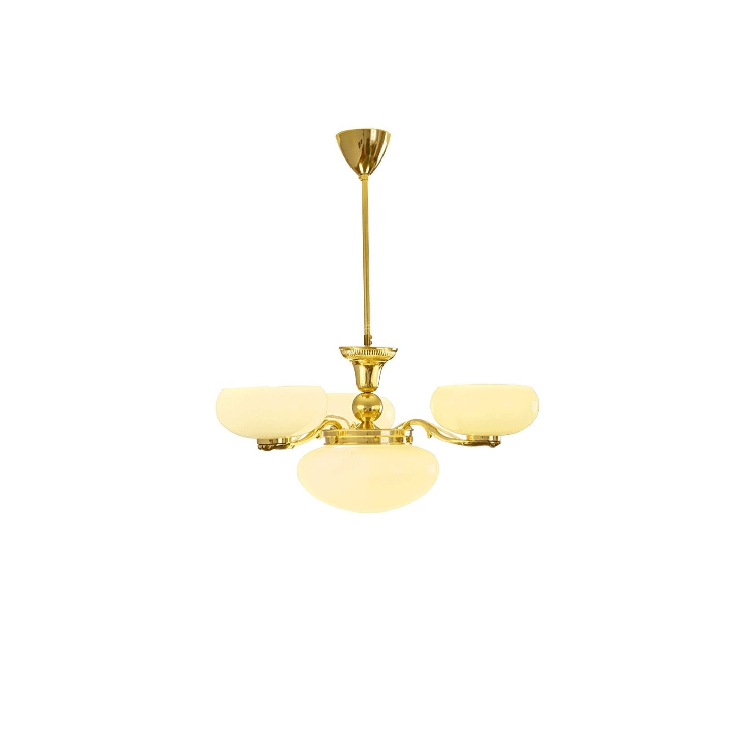 Brass Radiance Orb Chandelier - YIOSI