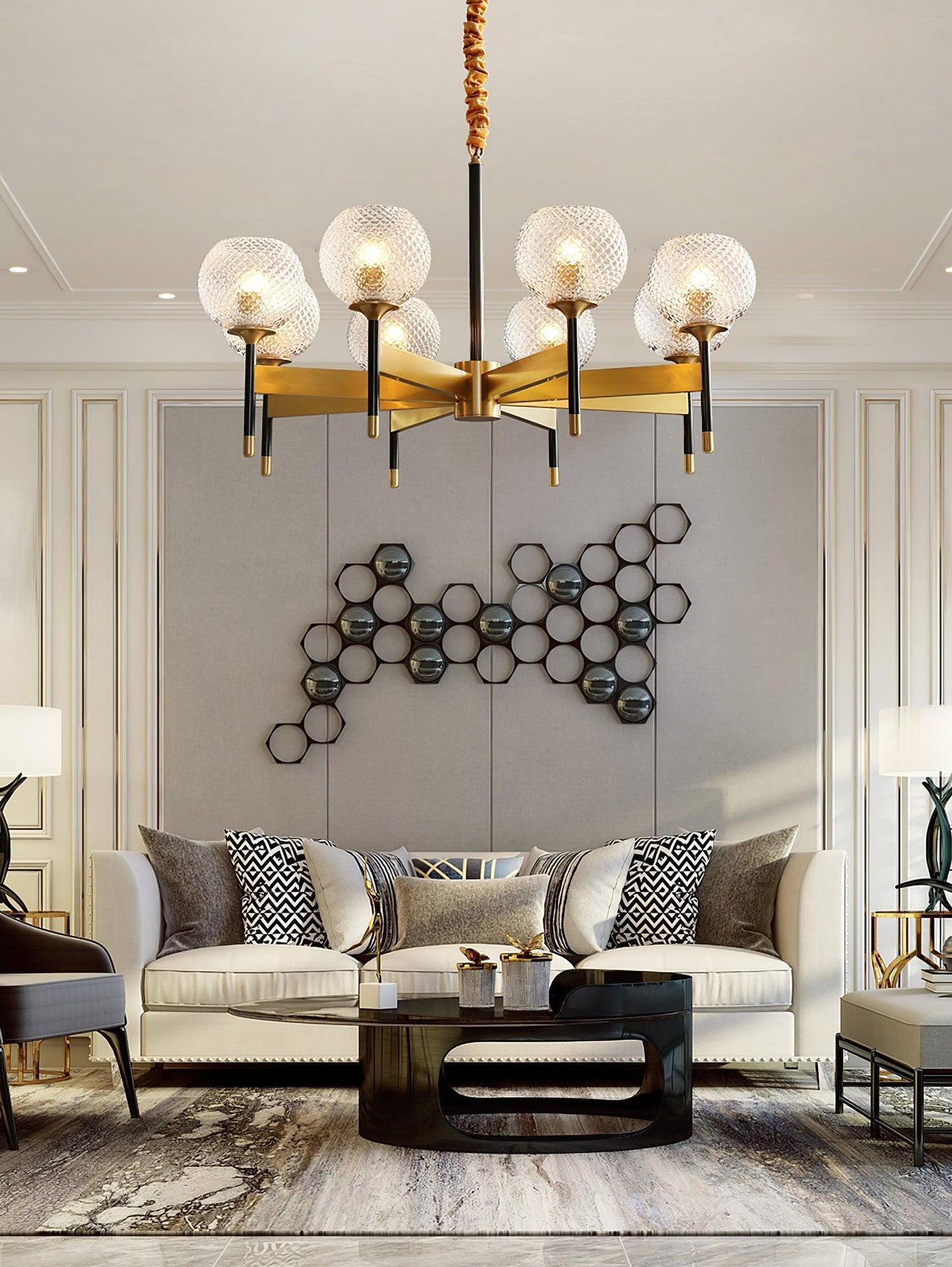 Breton Chandelier - YIOSI