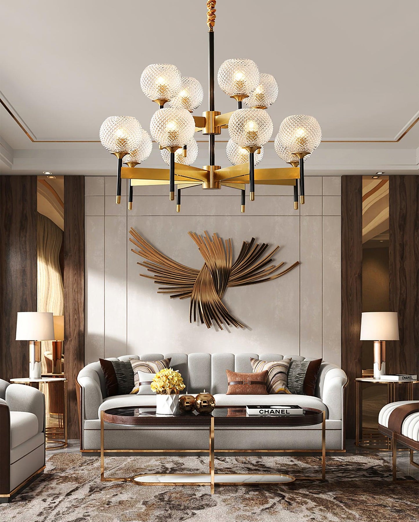 Breton Chandelier - YIOSI