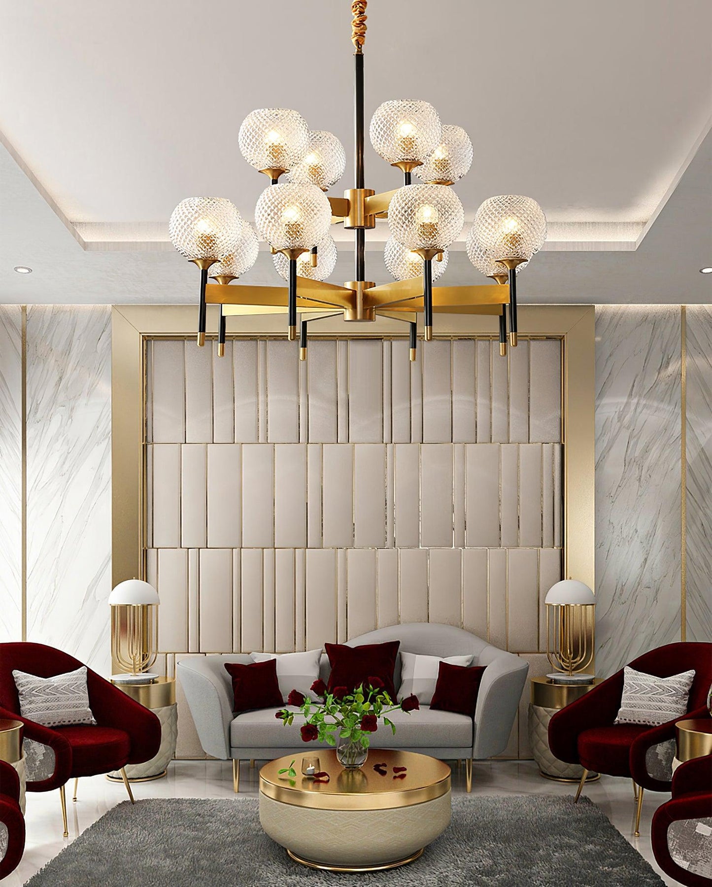 Breton Chandelier - YIOSI