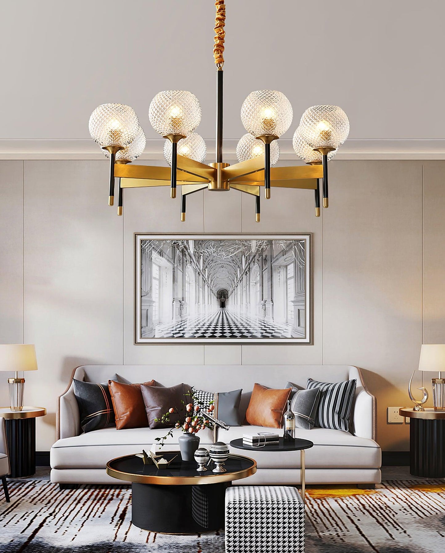 Breton Chandelier - YIOSI