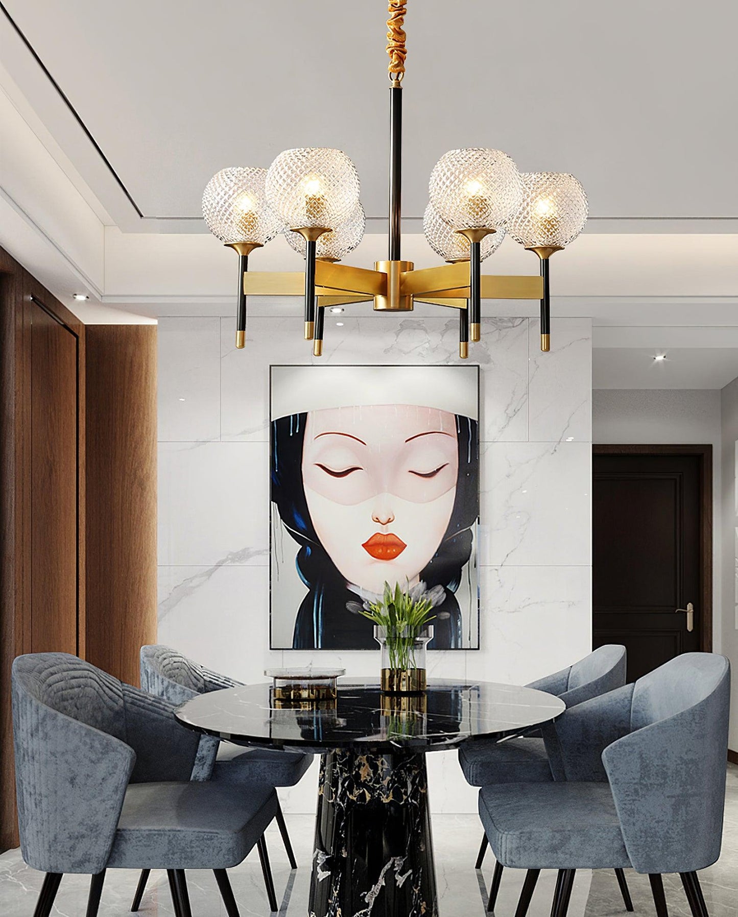 Breton Chandelier - YIOSI