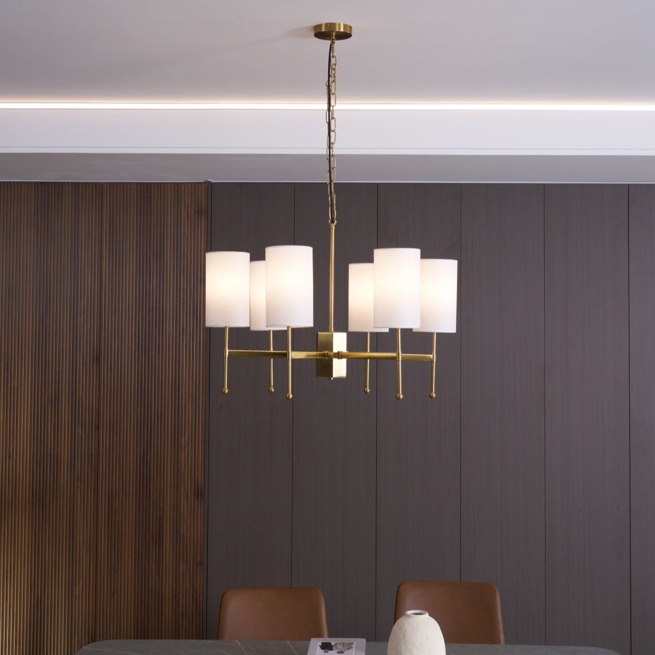 Brilliancess Brass Chandelier - YIOSI