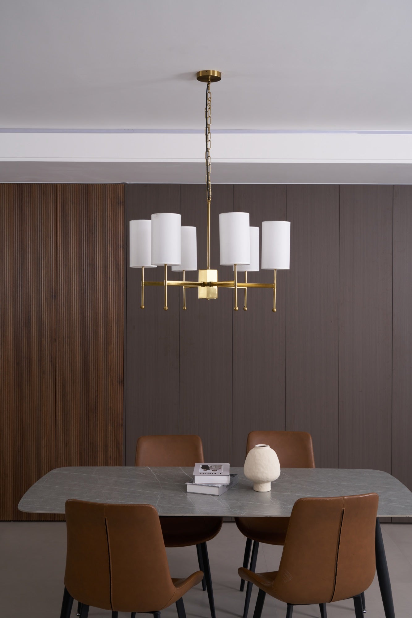 Brilliancess Brass Chandelier - YIOSI
