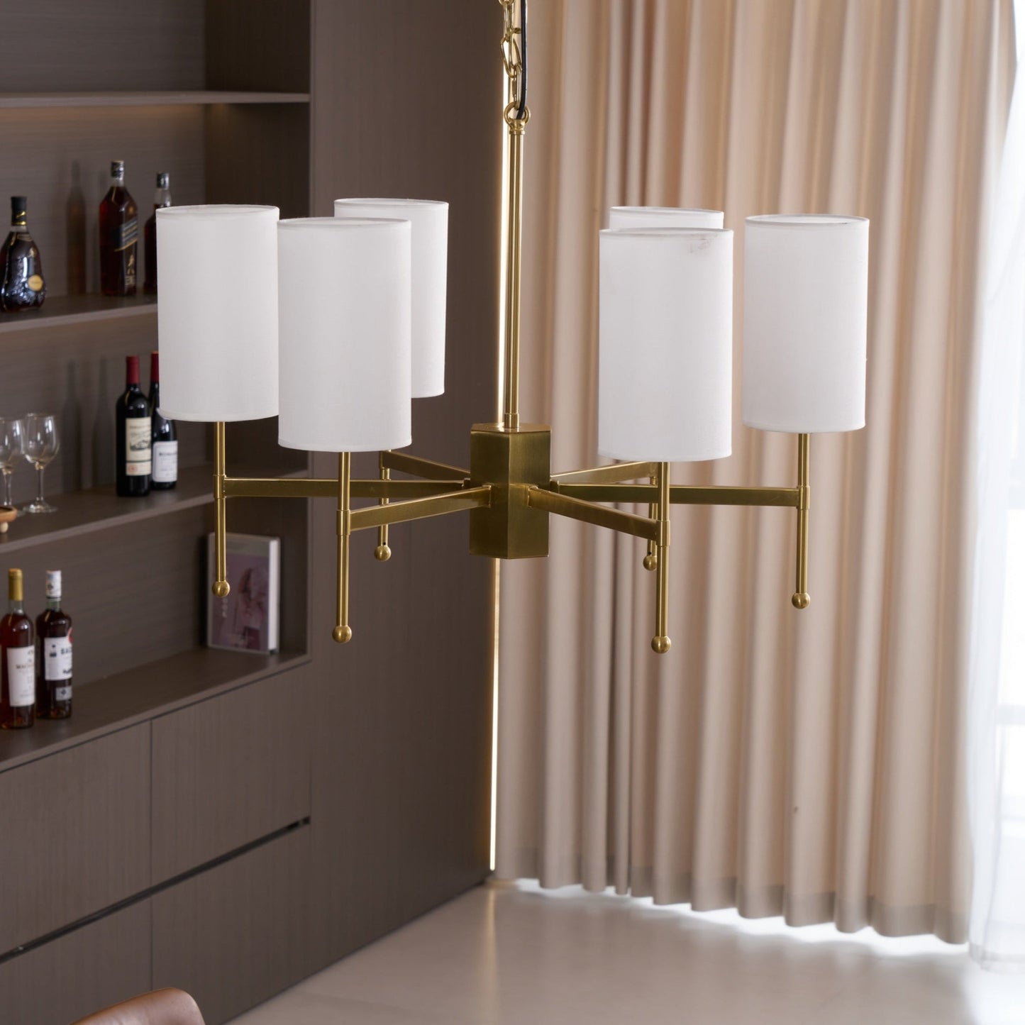 Brilliancess Brass Chandelier - YIOSI