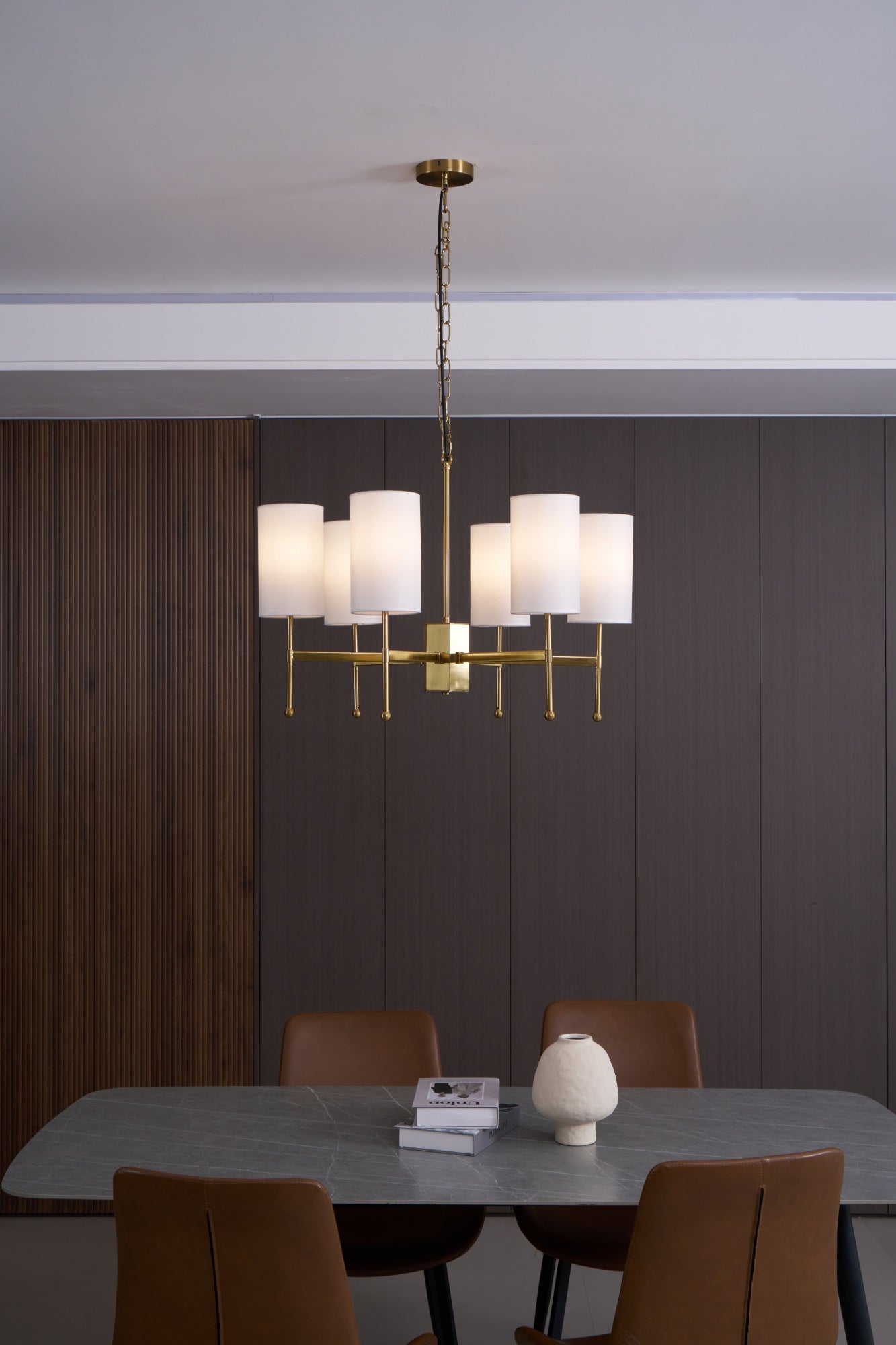 Brilliancess Brass Chandelier - YIOSI