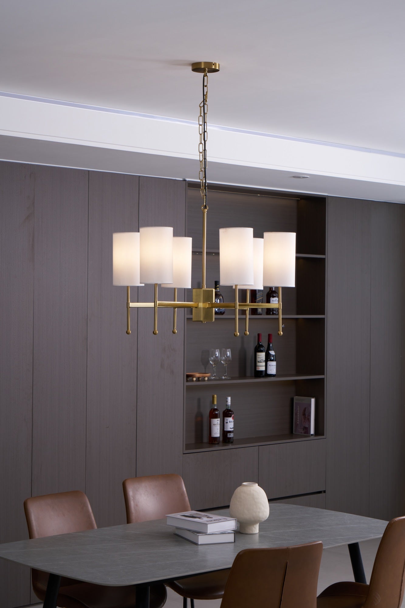 Brilliancess Brass Chandelier - YIOSI