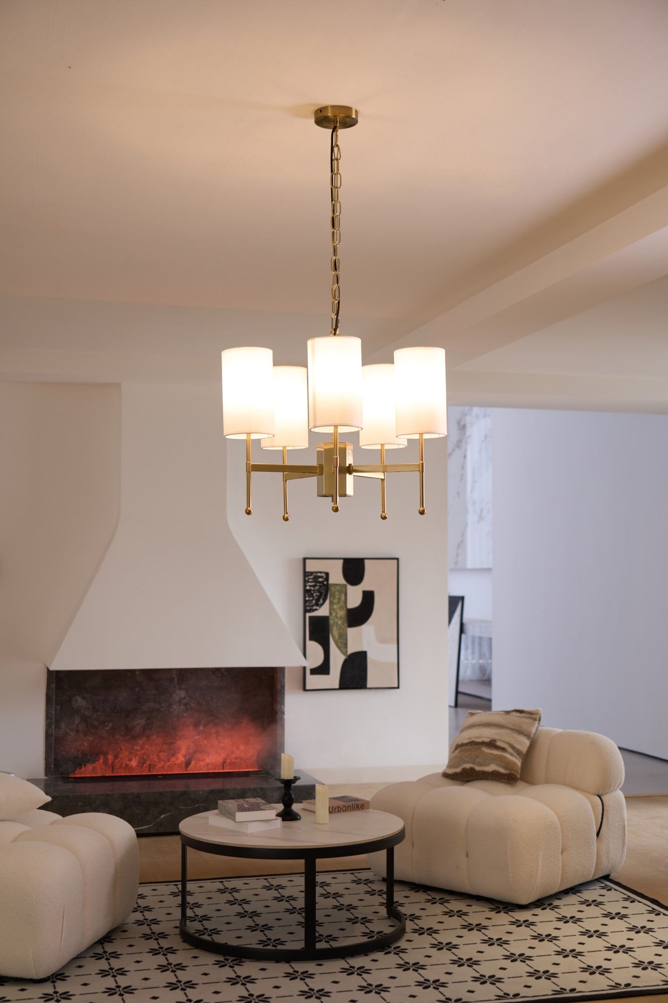 Brilliancess Brass Chandelier - YIOSI