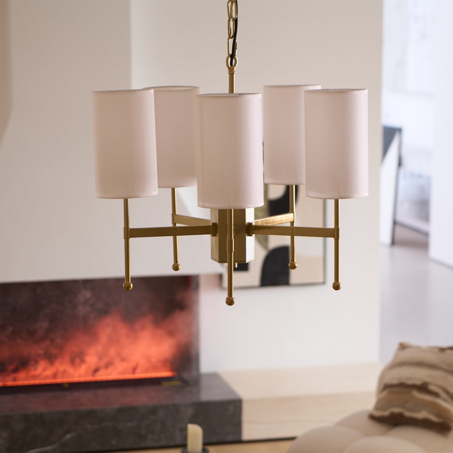 Brilliancess Brass Chandelier - YIOSI