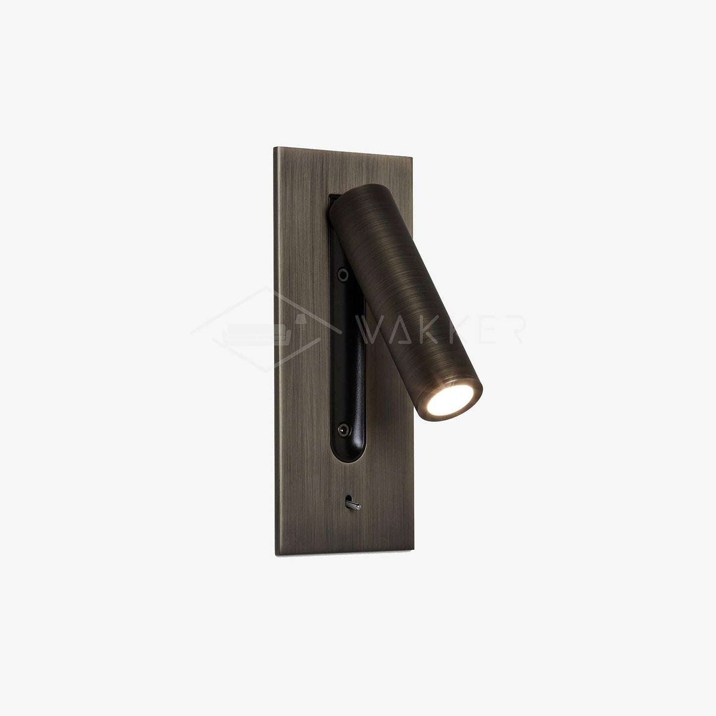 Vakker Folded Back Bedside Wall Lamp with Adjustable LED