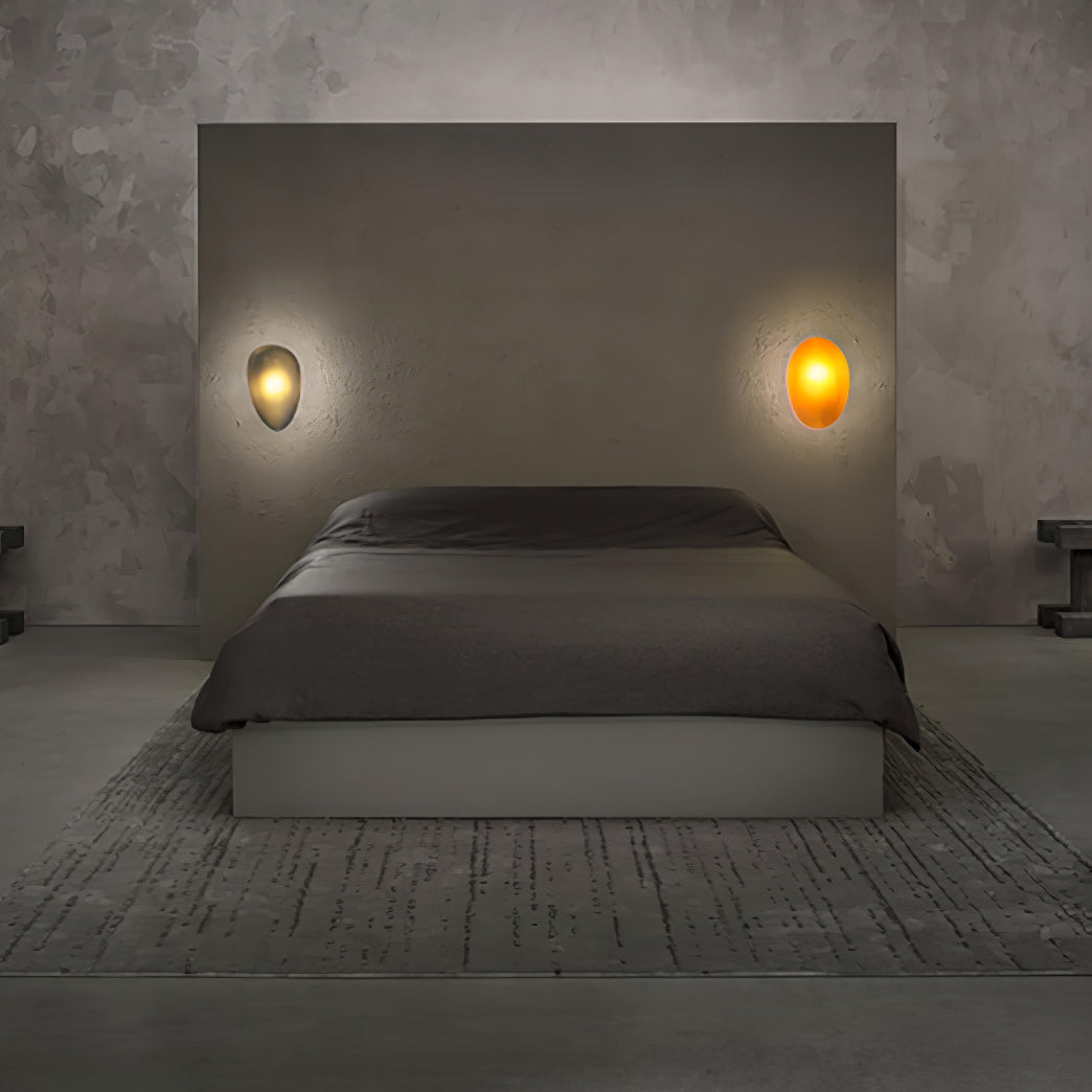 Vakkerlight Bubble Glass Wall Lamp Modern Translucent Pebble Design