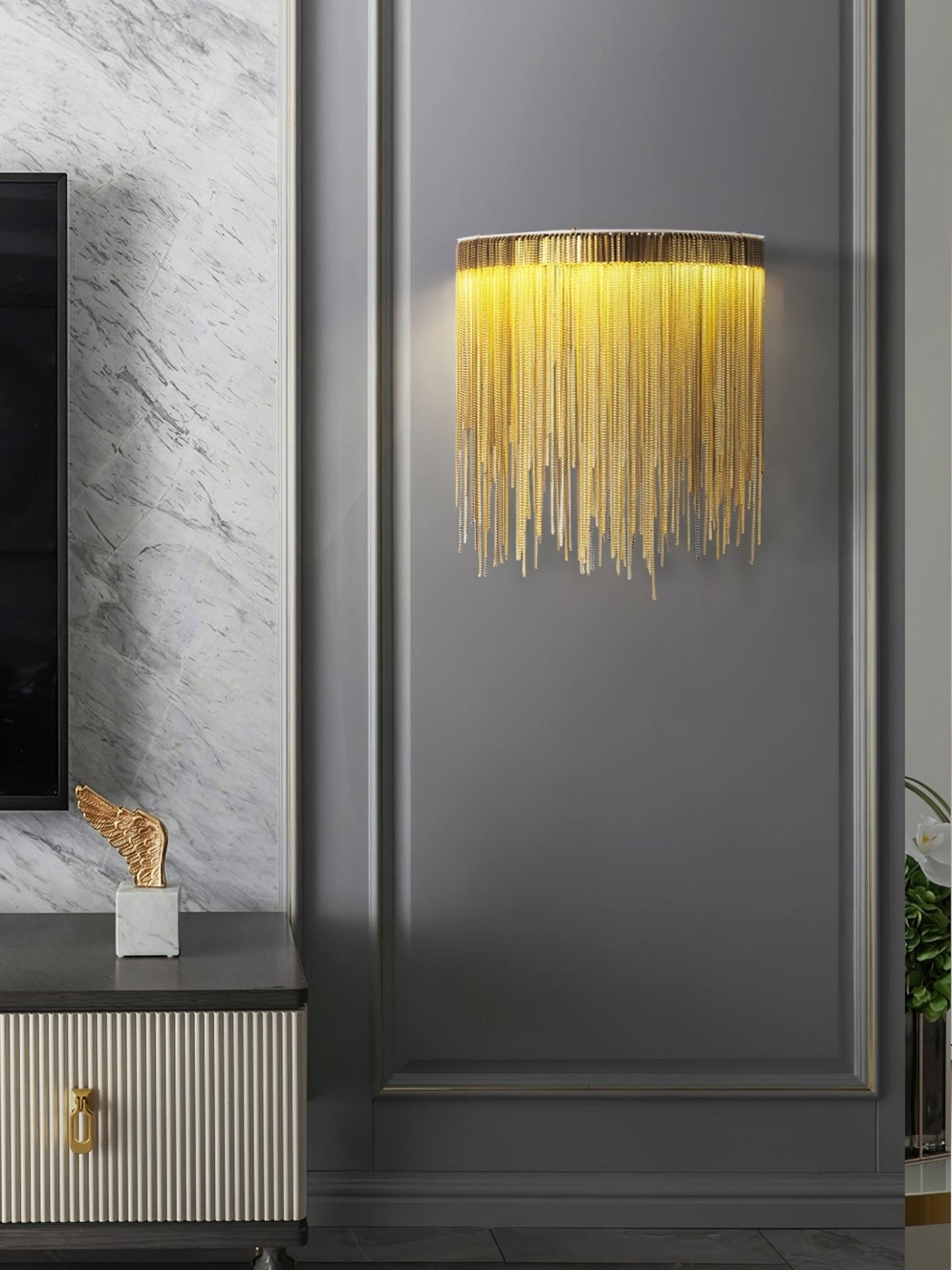 Cadena Tassel Wall Lamp - YIOSI