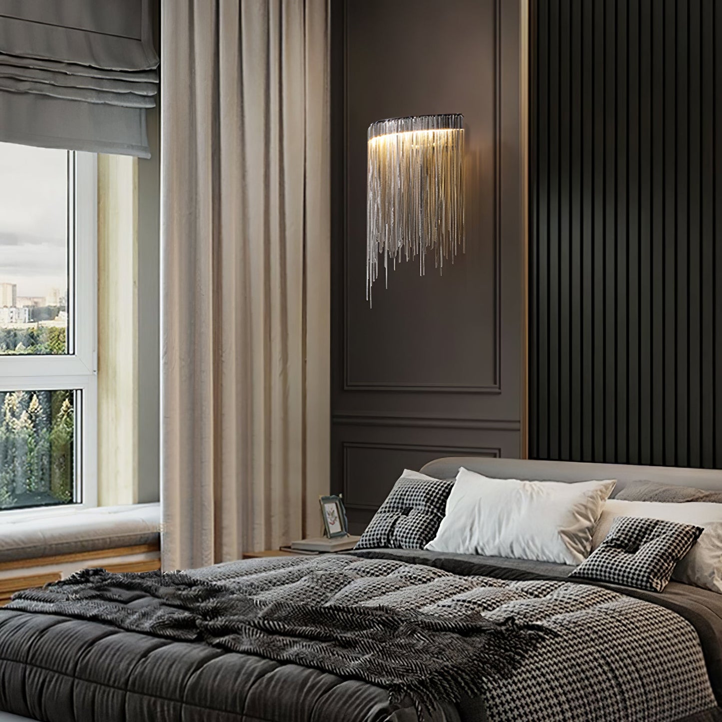 Cadena Tassel Wall Lamp - YIOSI