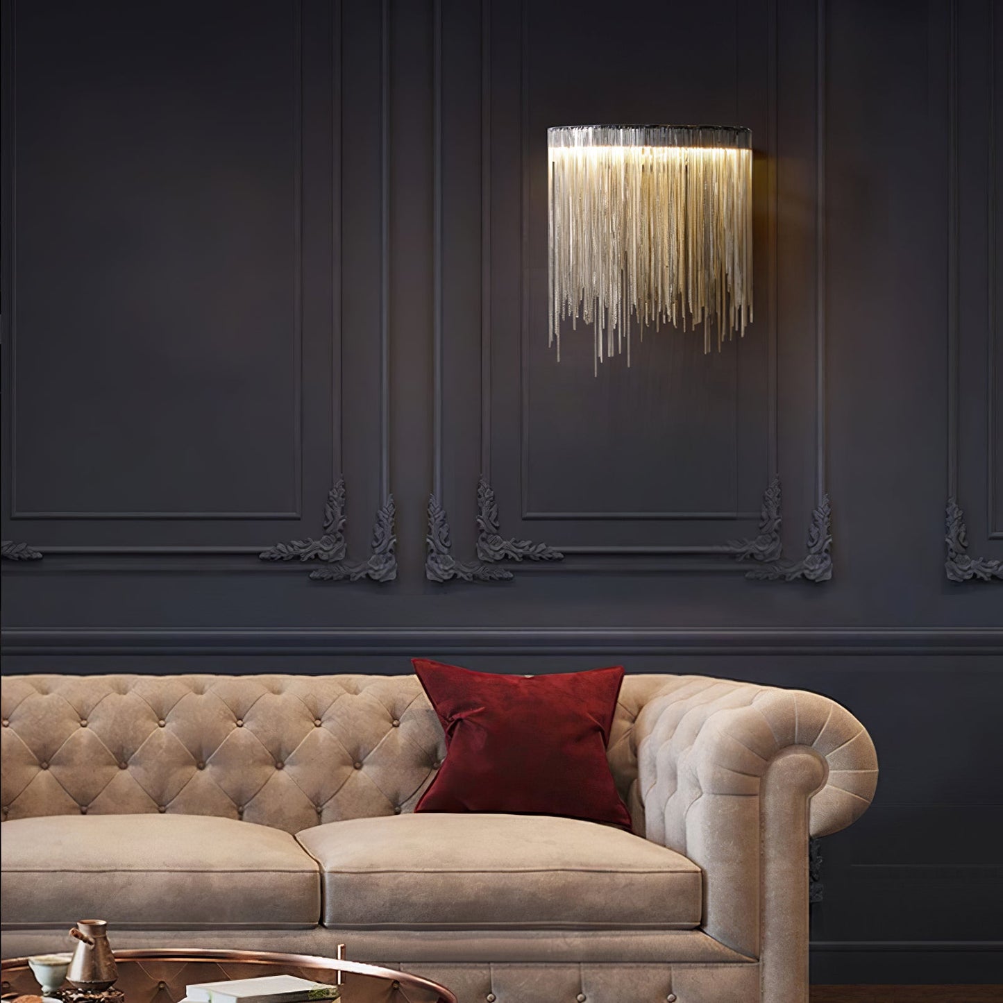 Cadena Tassel Wall Lamp - YIOSI
