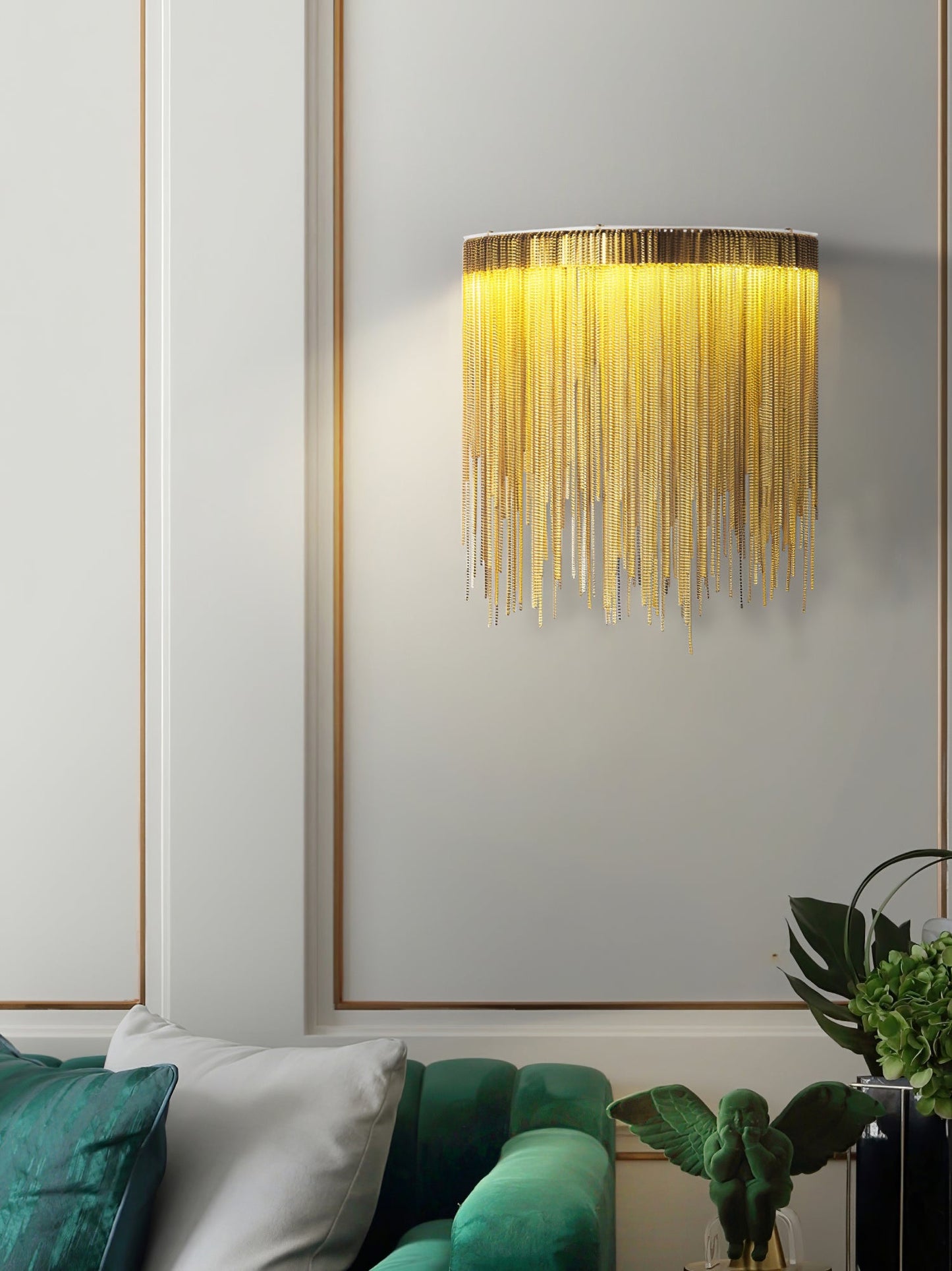 Cadena Tassel Wall Lamp - YIOSI