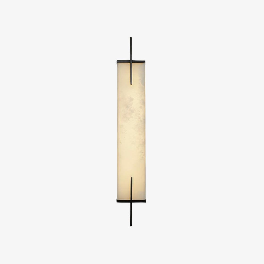 Calliope Wall Sconce Brass & Alabaster LED Light