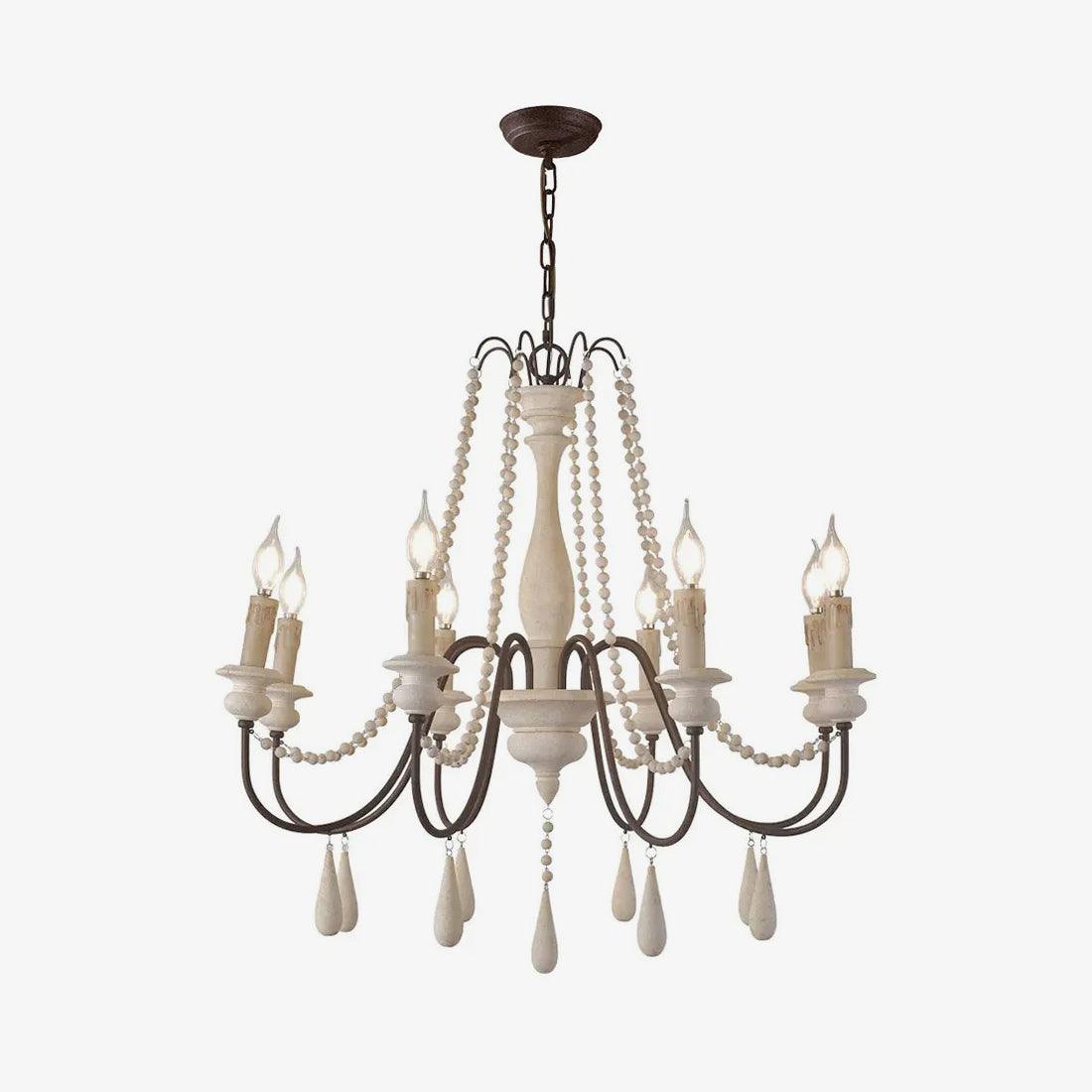 Candle Style Beaded Chandelier - YIOSI