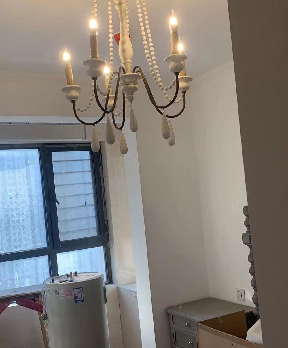 Candle Style Beaded Chandelier - YIOSI