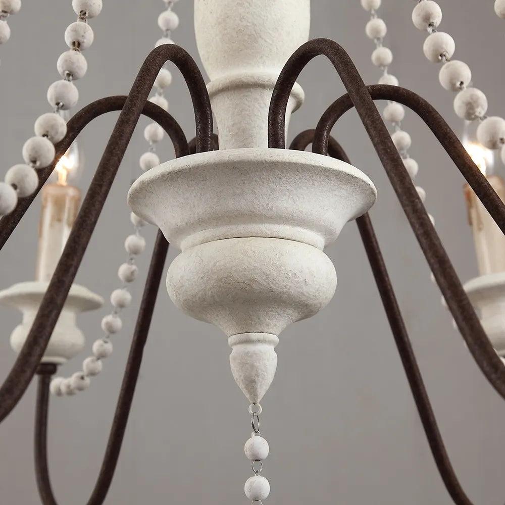 Candle Style Beaded Chandelier - YIOSI