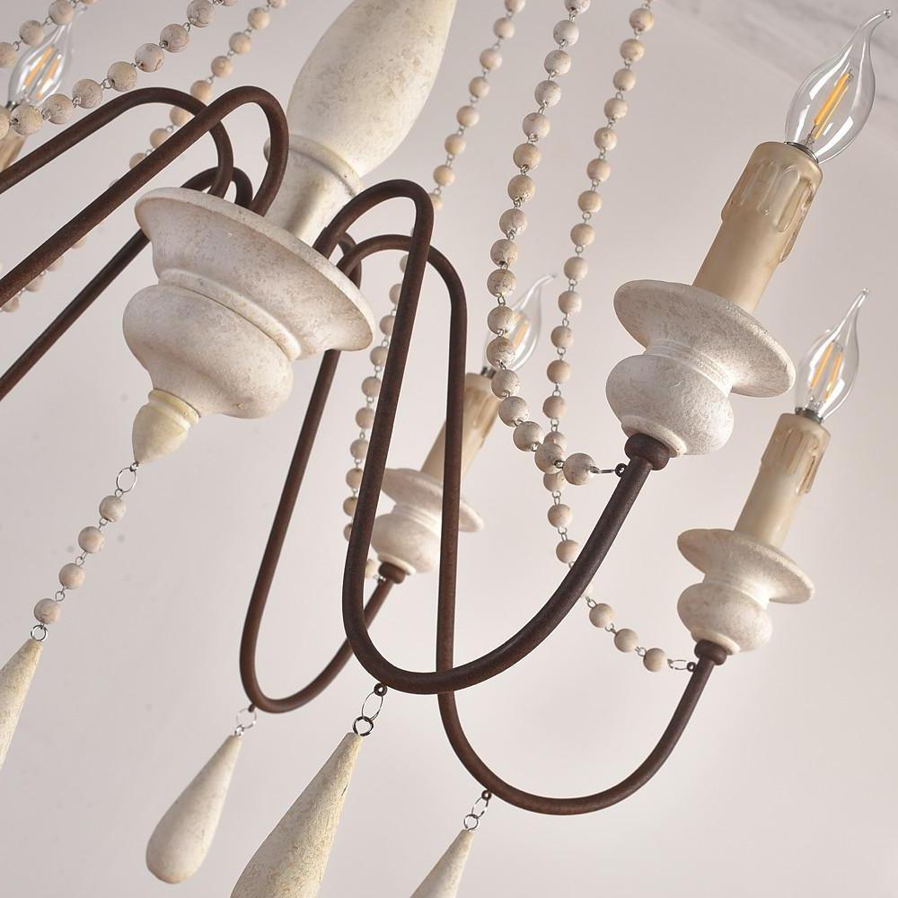 Candle Style Beaded Chandelier - YIOSI