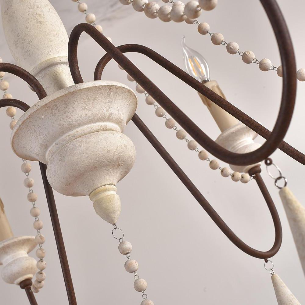 Candle Style Beaded Chandelier - YIOSI
