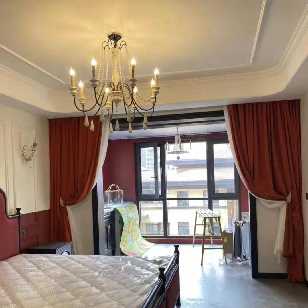 Candle Style Beaded Chandelier - YIOSI