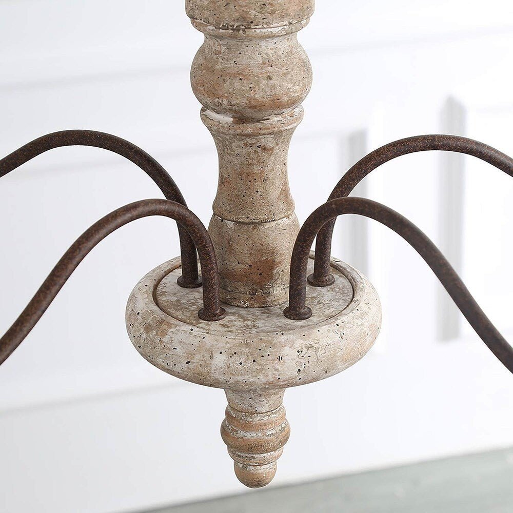 Candlestick Farmhouse chandelier - YIOSI