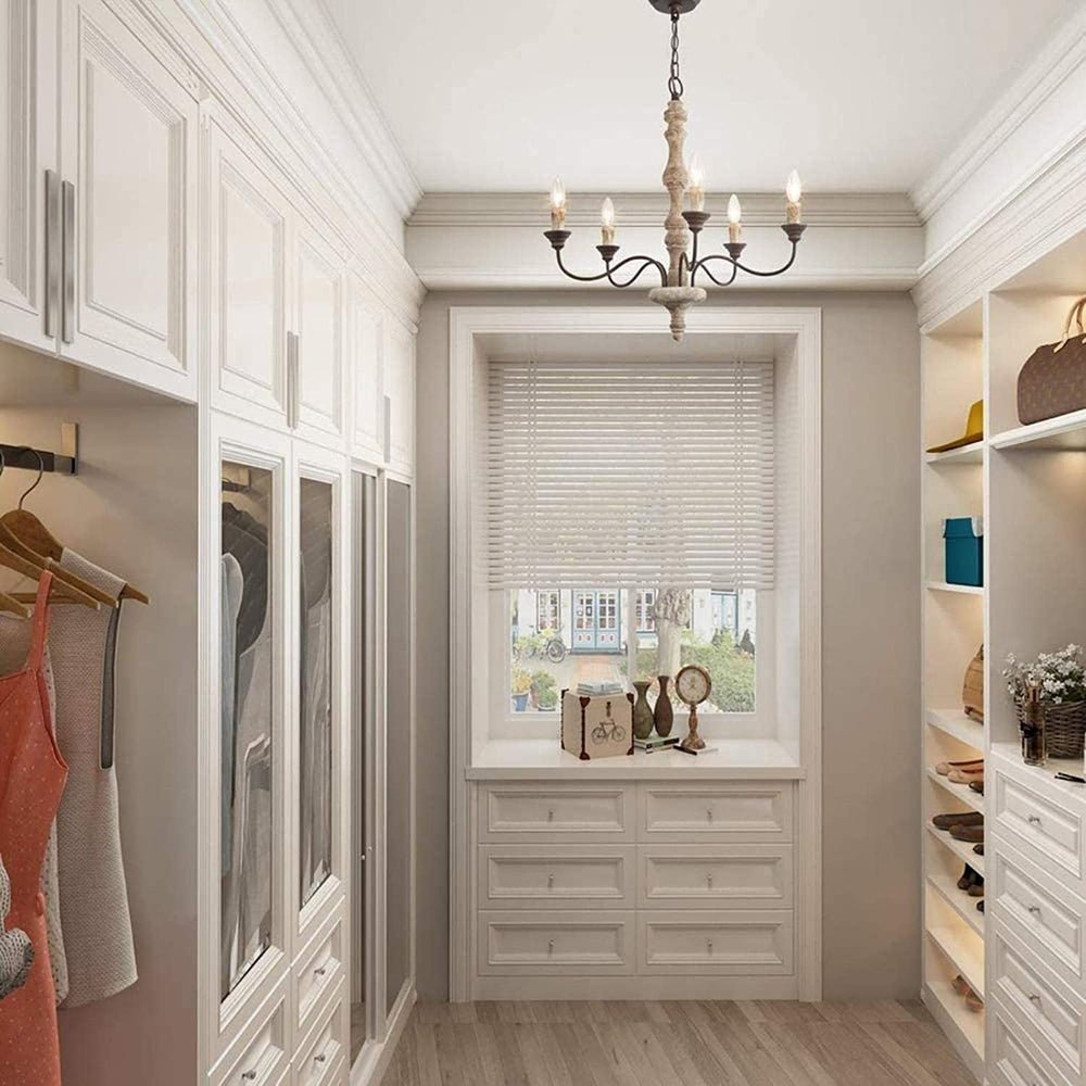 Candlestick Farmhouse chandelier - YIOSI